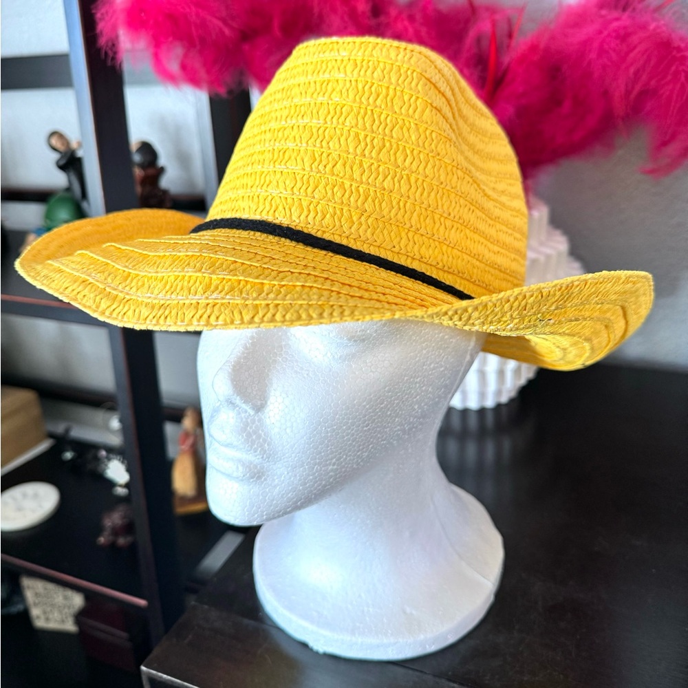 Bright Yellow Cowboy Hat
